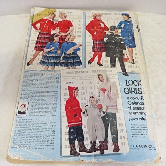 RARE Vintage 1960-61 Eaton's FALL & WINTER CATALOGUE Canada - Picture 5 of 9
